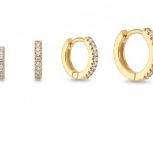 TRIO ARGOLA ZIRCÔNIA